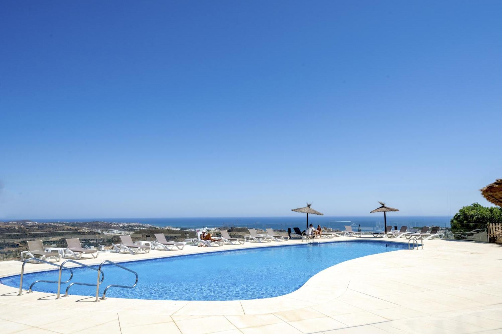 Modern 2 Bed 2 Bath La Cala Hills Apt-Sea Views - 104 Mijas Extérieur photo